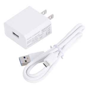 Cargador Micro-USB Profesional / 5 VCC / 1 A / Entrada 100-240 VCA / 1.94 x 1.67 x 0.96 in