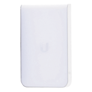 Access Point UniFI doble banda cobertura 180º, MI-MO 2x2 diseño placa de pared con dos puertos adicionales, hasta 100 usuarios Wi-Fi