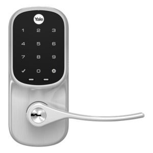 Cerradura Electrónica Autónoma / Teclado Táctil / 250 Códigos PIN / ANSI/BHMA Grado 2 / Cierre Automático 30 s / Pilas AA