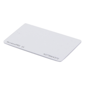 Tarjeta de Proximidad MIFARE Classic / Memoria 1Kb / Frecuencia 13.56 MHz / ISO/IEC 14443 Type A / Doble Cara Imprimible / 34 Bits