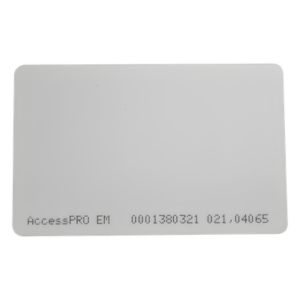 Tarjeta Proximidad / 125 kHz / EM4100 / 0.1 mm / Imprimible Doble Cara / 85.6 x 54 mm
