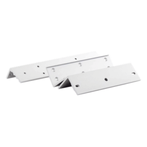 Kit de Montajes Z y L / Compatible con Cerradura Magnética DS-K4H255S / Puertas de Madera y Metal