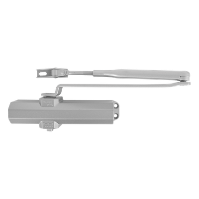 Cierrapuertas Mecánico / Fuerza Ajustable Tamaño 2/3/4 / Puertas 850 a 1100 mm / Hasta 80 kg / Certificación UL / Sin Placa de Montaje