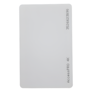 Tarjeta MIFARE Classic / 13.56MHz / 4KB / PVC Imprimible / ISO CR80 / UID 34 Bits