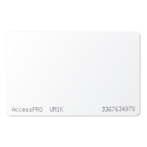 Tarjeta Dual / UHF 900MHz EPC Gen2 / MIFARE 13.56MHz 1K / ISO PVC 85.6x54x1mm / 3.37x2.13x0.04in