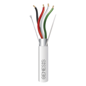 Cable para Alarma / 4x22 AWG / Blindado / Riser / 305 m (1000 ft) / Resistente a Luz Solar