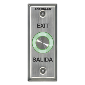 Botón de Salida Piezoeléctrico / IP65 / LED Bicolor Verde-Rojo / Toggle y Temporizador 1-30 s / Contactos NA/NC 2A / Acero Inoxidable