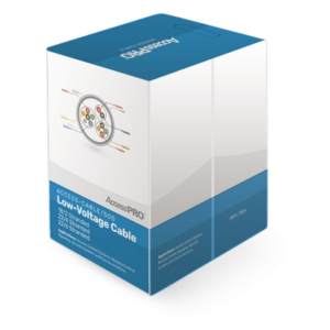 Cable Compuesto para Control de Acceso / 152 m (500 ft) / 6+4 Conductores AWG22 + 2 Conductores AWG18 / 300V / -20°C a 60°C