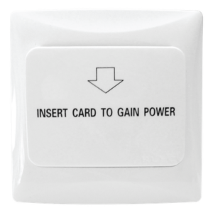 Interruptor de Energía para Hotel / Activación con Tarjeta MIFARE / 110VCA 30A / Compatible M1K y M4K