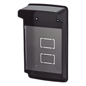 Carcasa Protectora para Control de Acceso / 245 × 143 × 83 mm / Tapadera de Acrílico / Montaje en Pared / Compatible con Múltiples Modelos