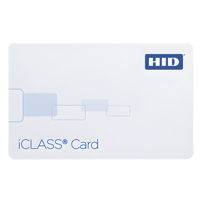 Tarjeta de Acceso iCLASS / Memoria 2 KB / PVC Delgado / Formato 48 Bits / Compra Mínima 100 Piezas
