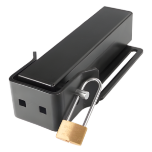 Cerradura Eléctrica / 12 VDC / 2 A / Puertas Abatibles Una Hoja / Compatible con Kit Motores