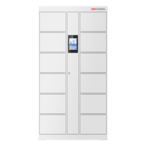 Locker Inteligente / 12 Espacios / Expansión 16 Lockers / Reconocimiento Facial 20,000 Rostros / Pantalla Táctil 8" / TCP-IP y RS485 / Interior