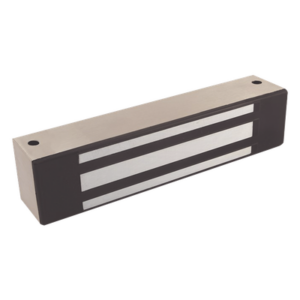 Chapa Magnética / 600 lbs (272 kg) / Acero Inoxidable Cepillado / Sellado Intemperie / -40 a +60°C (-40 a +140°F) / 12/24 VDC