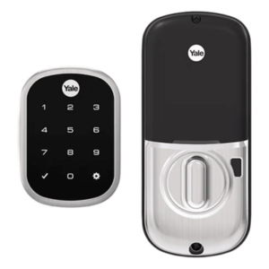 Cerradura Digital / Control Remoto / Zigbee y Z-Wave Plus / Alexa y Google Home / Puertas 35-55mm (1.4-2.2 pies) / 25 Usuarios PIN / Uso Residencial y Comercial