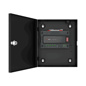Controlador de Acceso para Elevadores / 128 Pisos / TCP/IP / 100,000 Tarjetas / 50,000 Usuarios / Huella, Tarjeta o QR / 5 Relevadores / 24 Distribuidores Esclavos