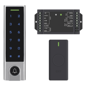 Controlador de Acceso con Teclado Inalámbrico / IP65 / 1000 Tarjetas / 125 kHz / 433 MHz / 30 m (98.4 ft) / -40 a 60 °C