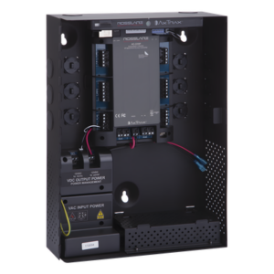 Controlador de Acceso IP / 2 Puertas Expandible a 4 / 20,000 Usuarios / 30,000 Eventos / TCP-IP / Gabinete con LED y Fuente