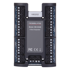 Módulo Expansor de Control de Acceso / 4 Puertos Wiegand / 4 Salidas Relé 5A NA/NC/COM / Comunicación Supervisada / 12 VCC / Diseño Compacto