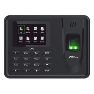 Terminal de Asistencia / Huella Digital / 500 Huellas / 50,000 Eventos / Reportes Excel vía USB / 7.2 x 5.3 x 1.4 in