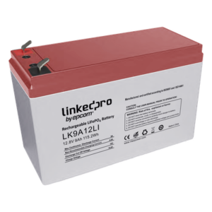 Batería de Litio LiFePO4 / 12.8 Vcc / 9 Ah / 115.2 Wh / 2000 Ciclos / Terminales F2