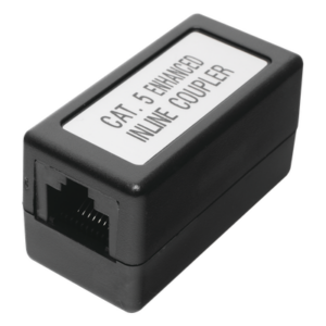 Acoplador UTP / Cat5e / RJ45 Hembra a Hembra / 2 Puertos / 125VCA / -40 a 85°C Almacenamiento