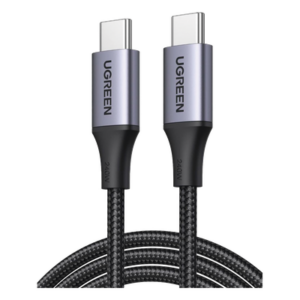 Cable USB-C a USB-C / 2 m (6.6 ft) / Carga 240W / PD3.1 / 480 Mbps / Aluminio / Nylon Trenzado
