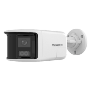 Cámara Bala IP / 6 Megapixel / Dual Light 30 m (98.4 ft) / Ángulo Panorámico 180° / Audio Bidireccional / IP67 / PoE 802.3af