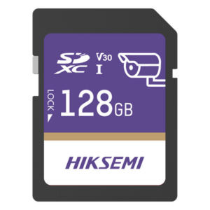 Tarjeta SD para Videovigilancia / 128 GB / 100 MB/s Lectura / 90 MB/s Escritura / Clase 10 U3 V30 / 3D TLC NAND / -25°C a 85°C (-13°F a 185°F)