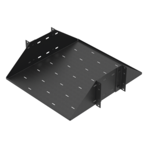 Charola para Rack / 19" / 3U / Carga 150 kg / Profundidad Ajustable 484 mm (1.6 ft) / Acero Calibre 14