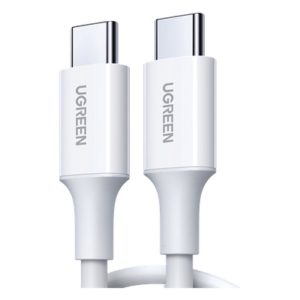 Cable USB-C a USB-C / Carga Rápida 60W PD3.0 / Transferencia 480 Mbps / 1 Metro (3.3 ft) / 10,000+ Ciclos de Flexión / Cubierta TPE