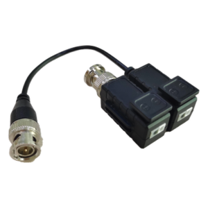Kit de Transceptores Pasivos / 5MP / Transmisión 200 m (656.2 ft) / UTP Cat 5e/6/6a/7 / Protección TVS / Terminales Push-Pin
