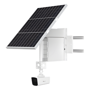 Cámara Solar 4G con IA LPR / 4 Megapixel / Visión Nocturna 20 m (65.6 ft) / Batería 9 Días / IP67 / Montaje para Poste