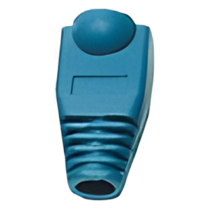 Bota Plástica / 27.5mm Longitud / 6.5mm Diámetro Interior / 0.09 pies / RJ45 / Azul