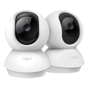 Cámara IP Wi-Fi Pan/Tilt / 2K 3 Megapixel / Visión Nocturna Starlight 9 m (29.5 ft) / Cobertura 360° Horizontal / Audio Bidireccional / MicroSD 256GB