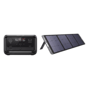 Estación de Energía Portátil / 600W AC / X-Boost 1200W / Batería LiFePO4 286Wh / Panel Solar 200W / UPS