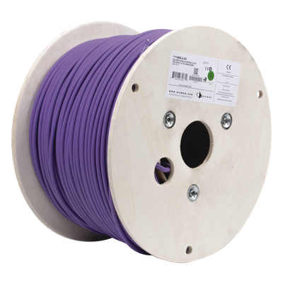 Bobina de Cable Blindado F/UTP / Cat6A / 10GBase-T / 305 m (1000 ft) / LS0H / 500 MHz / 23 AWG