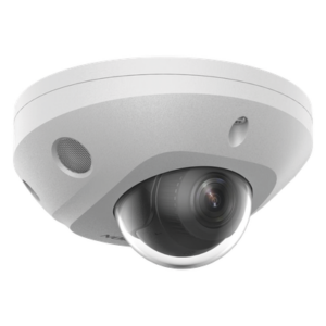 Mini Domo IP / 6 Megapixel / Dual Light 30 m (98.4 ft) / AcuSense / WDR 120 dB / IP67 IK8 / PoE