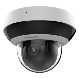 Mini Domo PTZ IP / 2 Megapixel / 4X Zoom Óptico / IR EXIR 20 m (65.6 ft) / WDR 120 dB / Audio Integrado / IP66 / IK10 / PoE