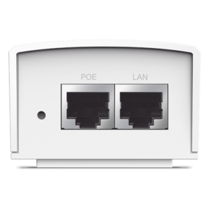Inyector PoE Pasivo / 48V 24W / 2 puertos Gigabit / Montaje en Pared / 100-240 VCA