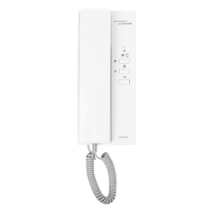 Auricular para sistema de audioportero / Compatible con KLPD410 y KIP120 / Cableado 5 hilos / Alcance 300 m (984 ft) / Montaje en pared