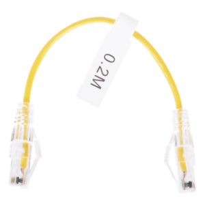 Cable de Parcheo Slim UTP / Cat6 / 20 cm (0.66 ft) / 28 AWG / 1 Gbps / RJ45