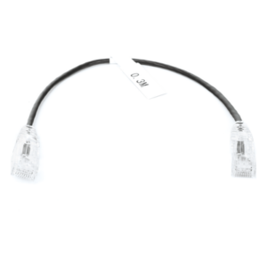 Cable de Parcheo Slim UTP Cat6 / 30 cm (0.98 ft) / 28 AWG / 1 Gbps+ / RJ45 / IEEE 802.3ab