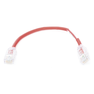 Cable de Parcheo UTP / Cat6A / 28 AWG / CM-LSZH / 0.67 pies / Rojo