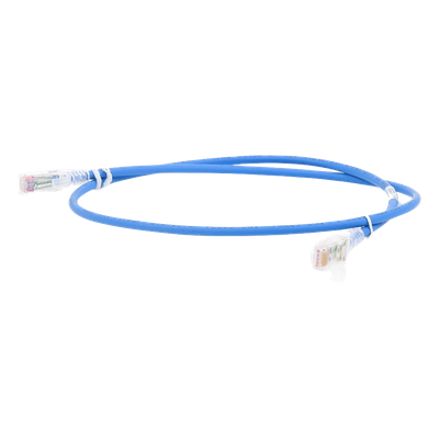 Patch Cord Cat5e UTP / CM/LS0H / 0.91 m (3 Pies) / Azul / Bulk