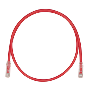 Cable de Parcheo UTP / Categoría 6 / 24 AWG / CM/LSZH / 1 ft (0.3 m) / T568A/B / 50 µin Oro