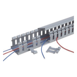 Canaleta Ranurada Tipo H / 55.1 mm Ancho / 50.3 mm Alto / 6 ft (1.8 m) Largo / PVC Libre de Plomo / UL94V-0