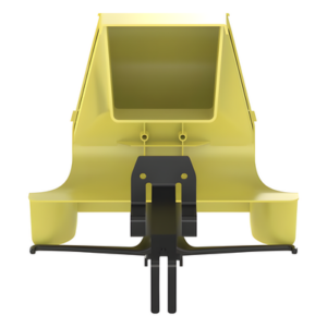 Bajada para Canaleta de Enrutamiento de Fibra / Compatible 4x4, 6x4, 12x4, 24x4 / Reducción a 4x4 / Radio de Curvatura 50.8 mm / Color Amarillo