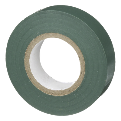 Cinta Aislante Eléctrica / PVC 0.18 mm / 19 mm x 20.12 m (66 ft) / 600V / -10°C a 80°C / Verde