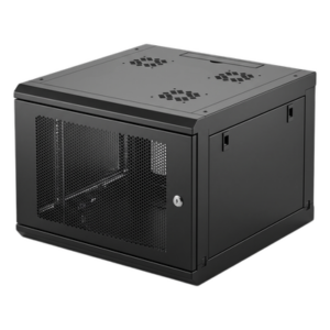 Gabinete Rack 19 Pulgadas / 4U / Montaje Pared / Capacidad 100 kg / Acero Calibre 20 / Profundidad 606 mm (23.9 in)